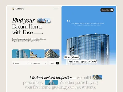 Real Estate Landing Page buy listing property real estate real estate landing page real estate web real estate website rent sell uiux web web design website website design