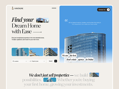 Real Estate Landing Page buy listing property real estate real estate landing page real estate web real estate website rent sell uiux web web design website website design