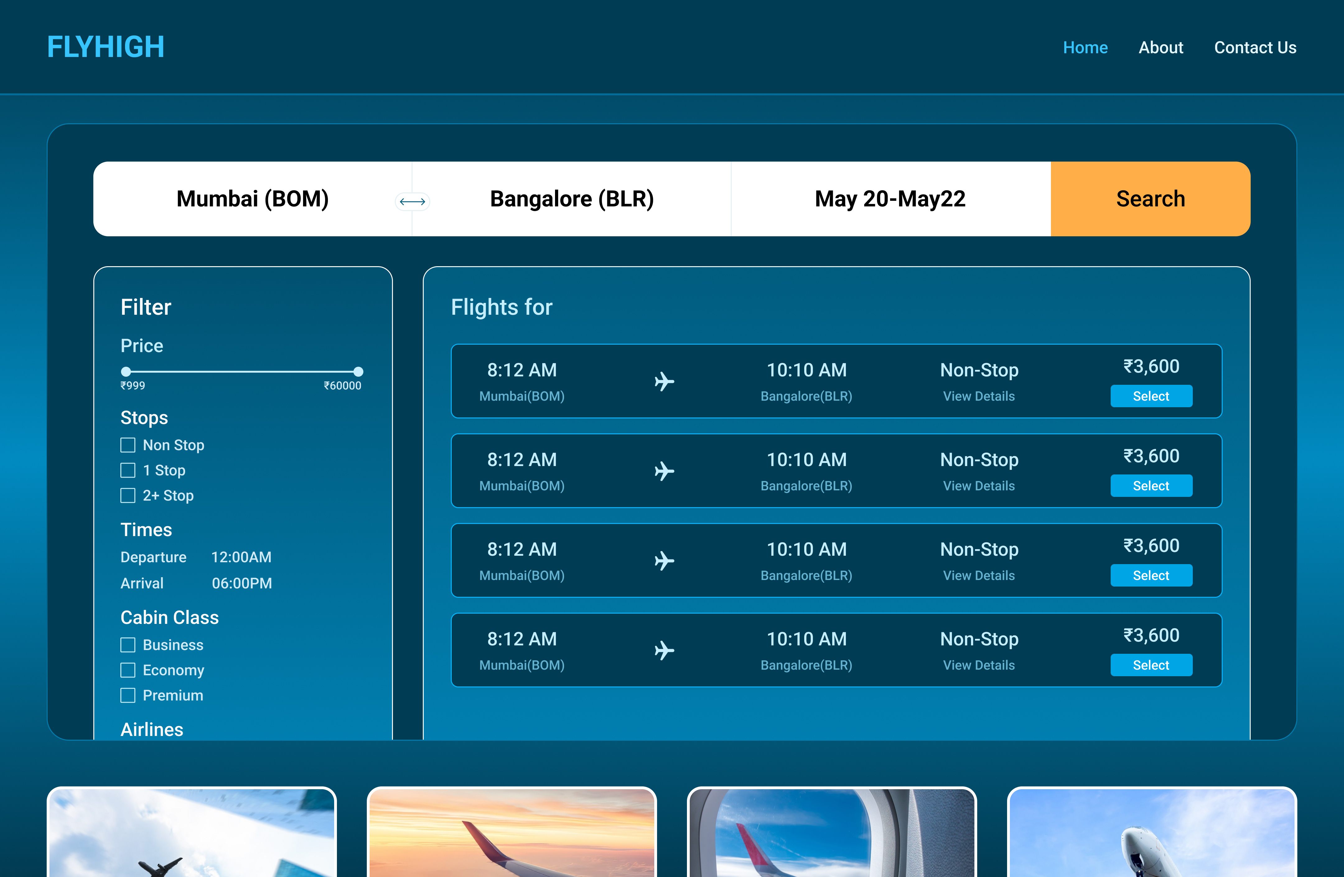 Example of Modern UI/UX Design Services
