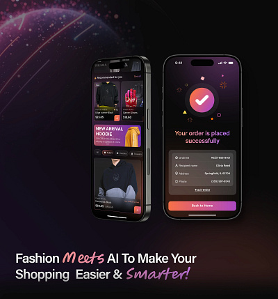 AI eCommerce | Mobile app & Website UI UX ai shopping app app design ecommerce mobile app ui ux web design