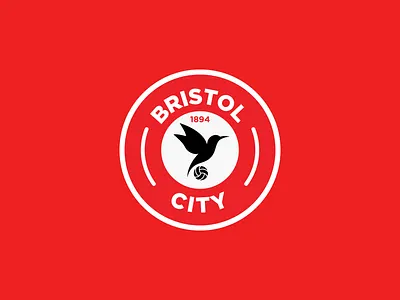 Bristol City Football Club Logo badge logo branding bristol city flat design football club football logo graphic design icon logo design motion graphics retro logo sports logo ui vector vintage logo