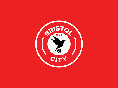 Bristol City Football Club Logo badge logo branding bristol city flat design football club football logo graphic design icon logo design motion graphics retro logo sports logo ui vector vintage logo