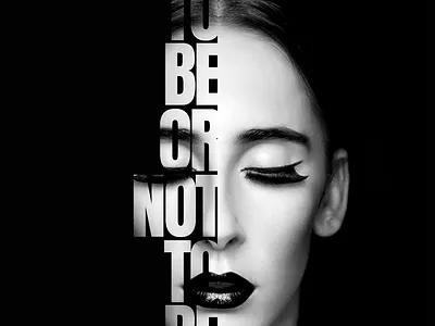 Words Become the Face creativetypography graphicdesign poster typographyposter