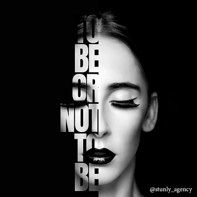 Words Become the Face creativetypography graphicdesign poster typographyposter