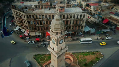 City Intro 3d 3d animation animation broadcast c4d cinema4d city glass intro motion graphics news octane redshift render syria tv