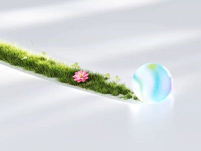 Fló - Visual CGI Story by AmazingUI 3d 3d animation 3d branding 3d marketing video 3d motion 3d video animation branding c4d cg cgi cgi video cinema4d marketing video motion graphics plant plant app plants plants app redshift