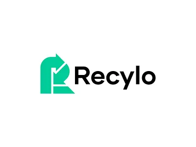Recylo Logo Design — Unused & Available for Sale arrow logo arrow logo design idea arrow logos branding creative logo design graphic design illustration letter r logo logo logo design logo design idea logos minimal logo modern logo recycle bin recyle logo recyle tech logo tech logo unused logo