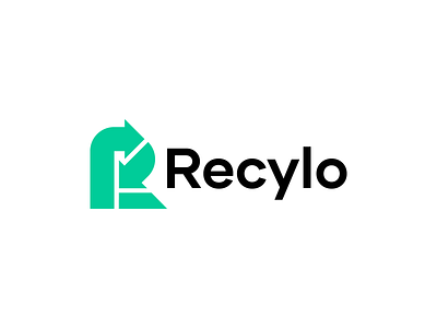 Recylo Logo Design — Unused & Available for Sale arrow logo arrow logo design idea arrow logos branding creative logo design graphic design illustration letter r logo logo logo design logo design idea logos minimal logo modern logo recycle bin recyle logo recyle tech logo tech logo unused logo