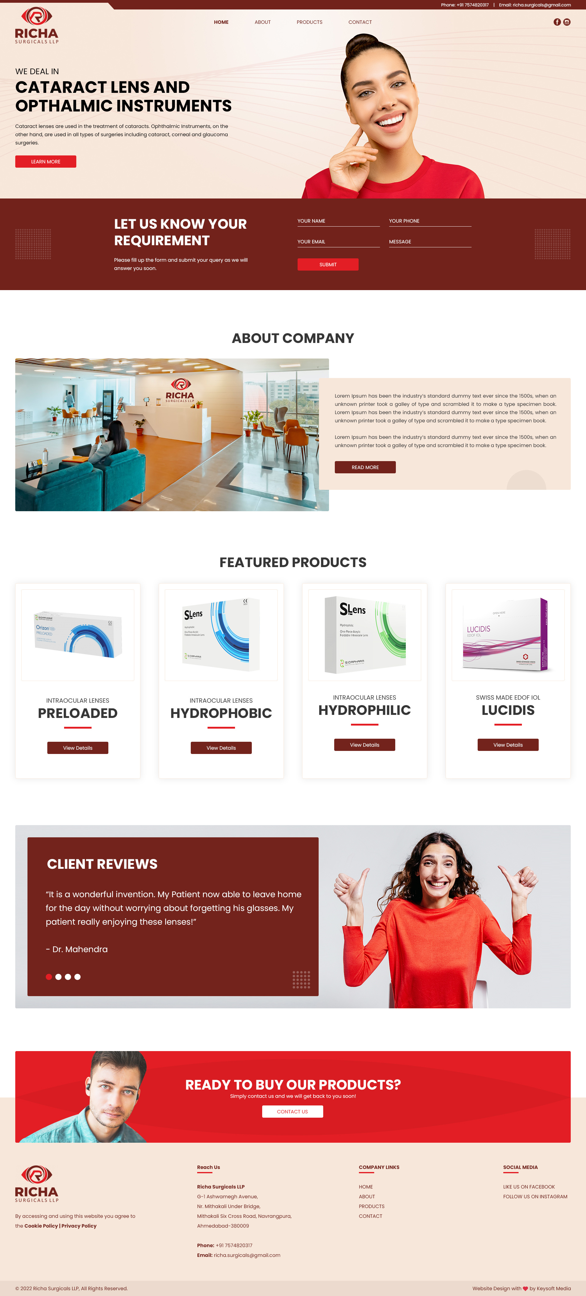 Website Design & WordPress Development for Ophthalmic & Cataract cataractlens cataractlenswebsite elementor elementor pro elementorpro eyecarewebsite figmadesign keysoft media layout design modernwebsite newwebsite ophthalmic ophthalmicwebsite psdwebsite uiux website design websiteredesign wordpress wordpressdeveloper wordpresswebsite