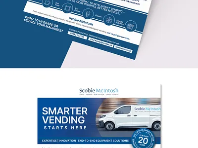 Smart Vending Solutions Flyer Design | Promoting Innovation & In scobie mcintosh