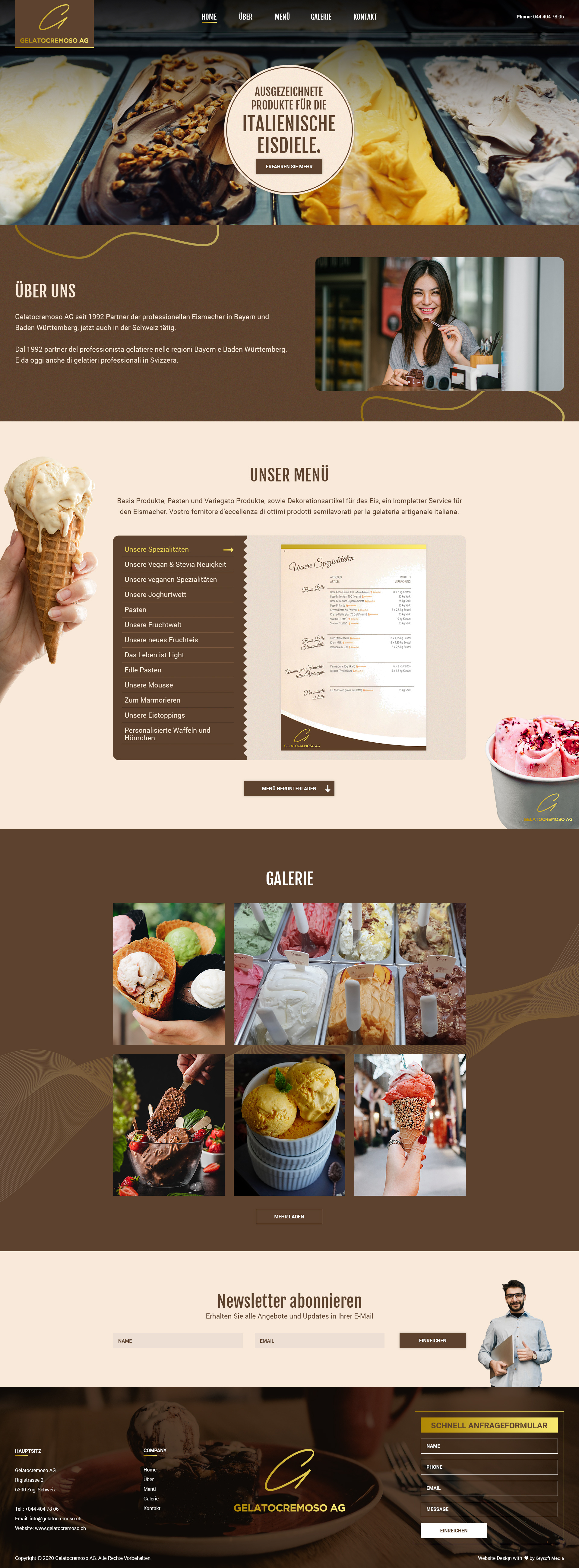 Website Design and WordPress Development for Icecream Gelato creativewebsitedesign cupcakeswebsite design elementor elementor pro elementorpro gelatowebsite iccreamwebsitedesign keysoft media layout design modernwebsitedesign pastrieswebsite psdwebsite switzerlandwebsite ui website design websitedesigning wordpress wordpressdeveloper wordpresswebsite