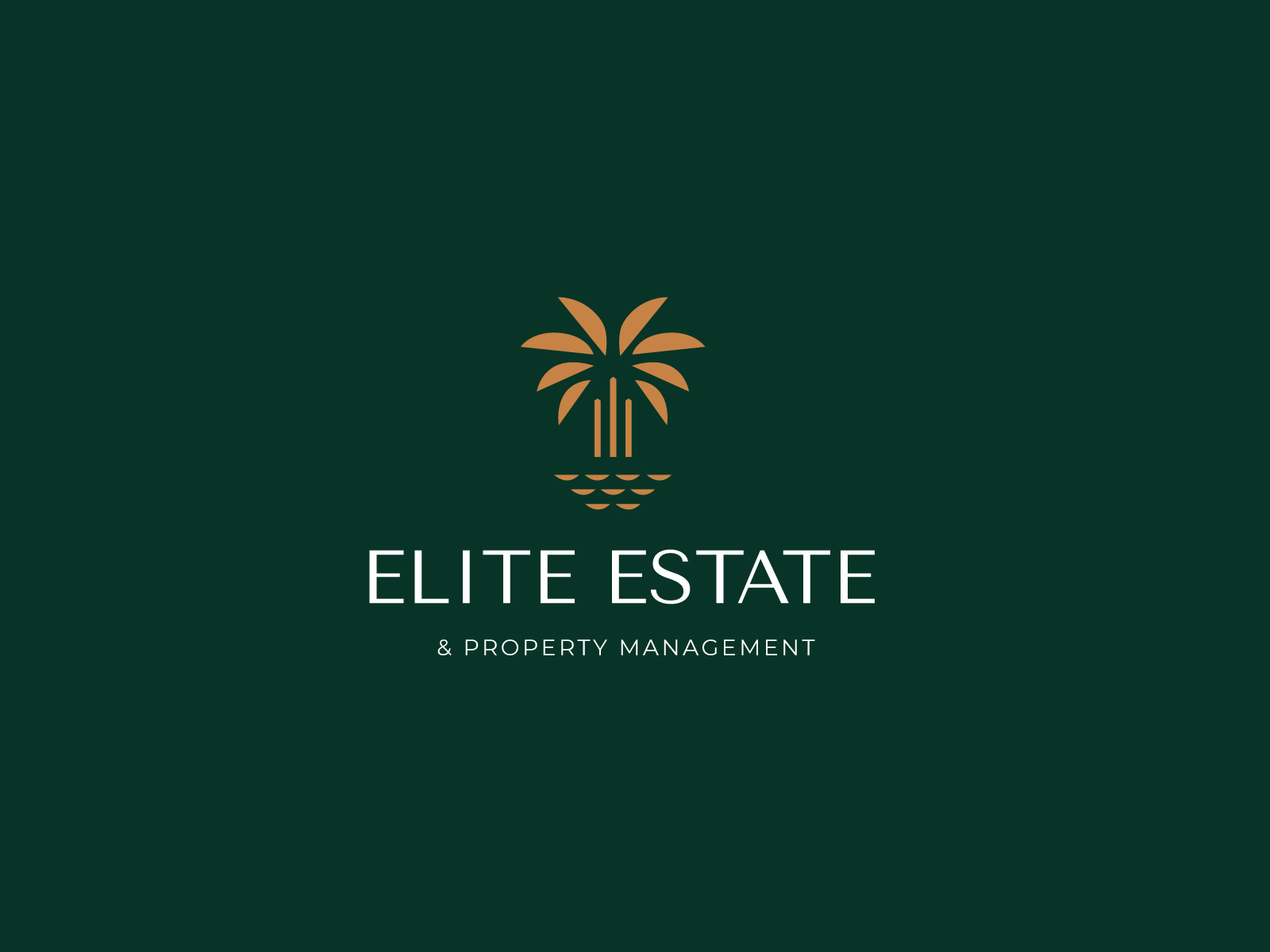 Elite - Real Estate and Property Management Logo beach vibe real estate logo best logo designer best logo designers 2025 brand designer brand identity branding branding agency graphic designer logo logodesign modern logo oriental packaging designer property management logo pum tree real estate logo top 10 logo designers 2025 top brand designer top logo designer top ten logo designer