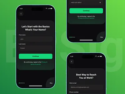EPSig - Onboarding UI Design app design clean ui digital signature interaction design minimal design mobile app mobile onboarding mobile ui modern ui onboarding product design signing app ui design ui inspiration uiux user interface ux design