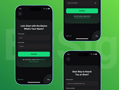 EPSig - Onboarding UI Design app design clean ui digital signature interaction design minimal design mobile app mobile onboarding mobile ui modern ui onboarding product design signing app ui design ui inspiration uiux user interface ux design