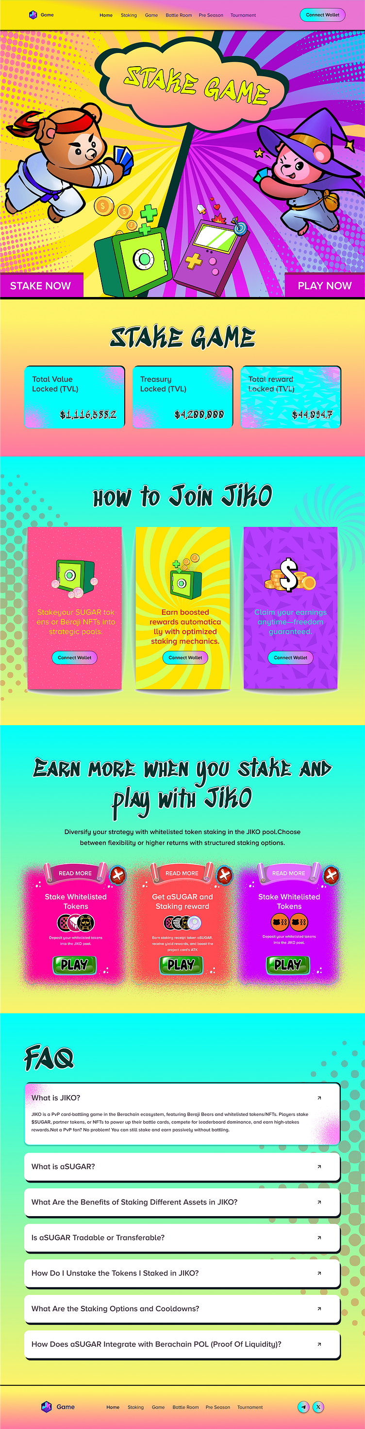 Crypto Game Staking Portal Website by Arafat UIX on Dribbble