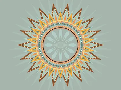 The Sun sun vector illustration