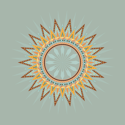 The Sun sun vector illustration
