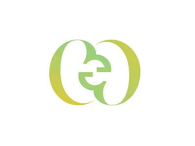 EC text logo branding illustration logo typography