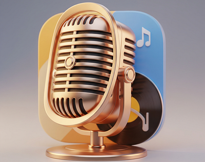 App Icon- Daily UI #005 appicon ios masos music musicapp recorderapp voicerecorder