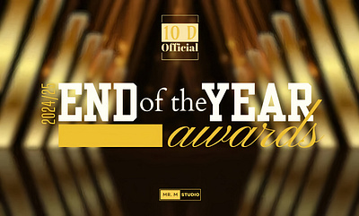 End of the Year Awards branding graphic design logo