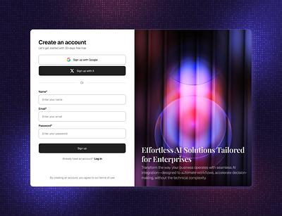 Login page design - AI SaaS Marketplace auth page authentication contact form input login page login screen register sign in sign in page text field ui ui design uiux web design web ui website