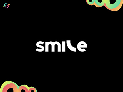 Smile Logo brand design fun happy letter lettering logo design logo designer logo for sale logo idea logo inspiration logomark logotype smile text typographic typography word wordmark zzoe iggi