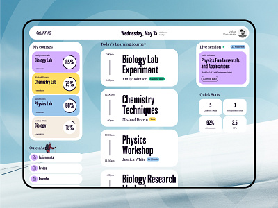 E-learning Dashboard dashboard elearning modern product design ui web webdesign