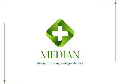 🩺 Modern Healthcare Branding & — Median Group Private Hospital adobeillustrator brandidentity branding brochure design clean design design dribbble dribbble portfolio envelopedesign flyerdesign graphic design graphic designer healthcarebranding logo minimalistic design photosop social media post design typography vector visualidentity