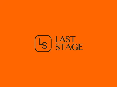 Last stage brand branding graphic design icon illustration logo typography vector