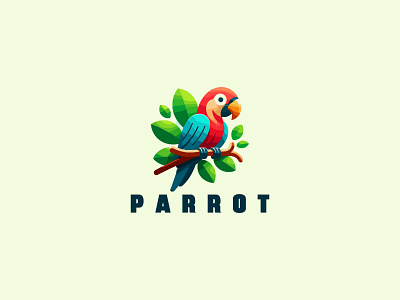 Parrot Logo animal animal logo bird bird logo brand branding flying parrot for sale icon identity logo logo design mocow parrot parrot parrot bird parrot for sale parrot logo parrot logo design parrots top parrot