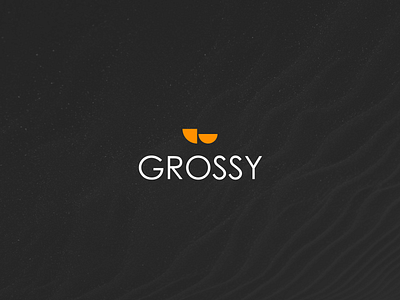Grossy brand branding graphic design icon illustration logo typography vector
