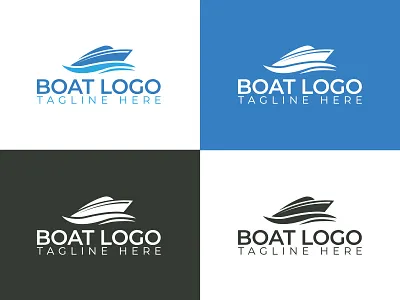 Boat Yacht Logo Design logo logo design