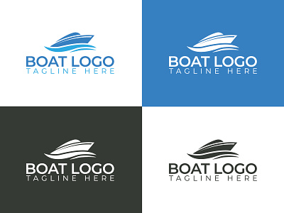 Boat Yacht Logo Design logo logo design