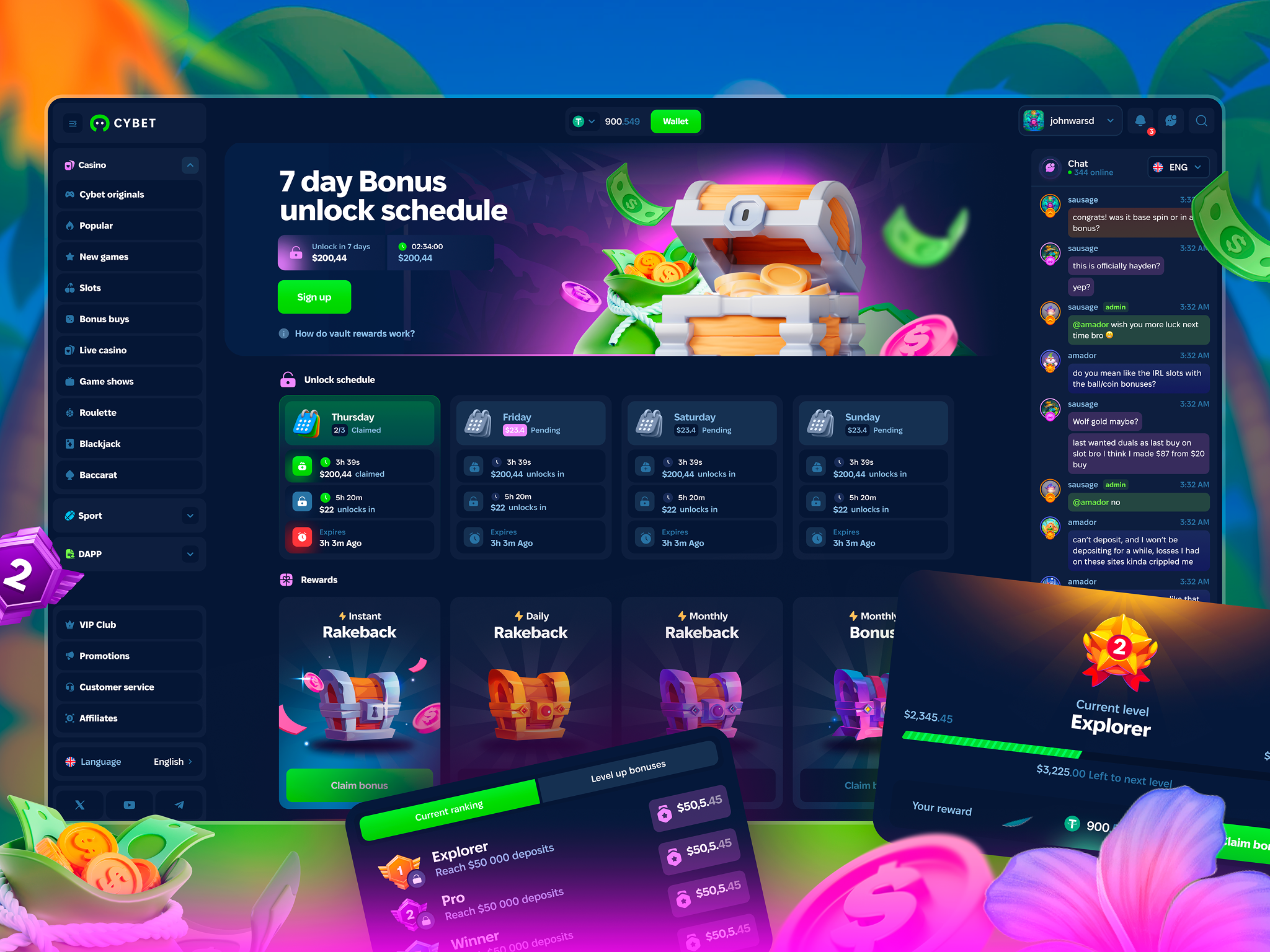 Casino Bonus bet betting bonus page casino casino bonus casino platform casino rewards casino ui casino vip crypto crypto casino gambling gambling bonus game game casino game design loyal program rewards slot vip