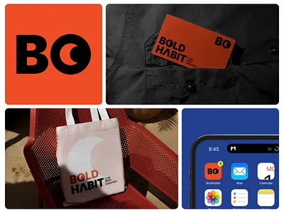 Boldhabit Logo Creative Logo abstract logo app design app design lifestyle app brand identity brand logo design branding graphic design lifestyle logo typography typography logo visual identity welness logo
