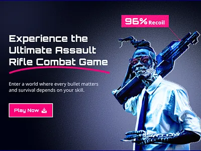 Gaming website gaming ui web desgin