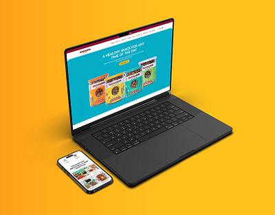 Healthy Food .healthy snacks branding design food graphic design healthy healthy food illustration ui user interface web web design website design