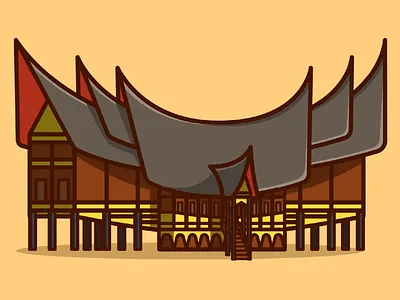 Simple Traditional House Cartoon Collection 🛖🏠 anchient asian authentic building cartoon culture design dwelling europe handmade home house illustration japanese traditional tribal unique vector wooden