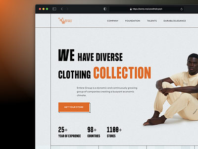 Clothing Website UI Design – Clean, Modern & Fashion-Ready branding clean design clothing ui design inspiration ecommerce design fashion website figma design landing page minimal ui online store ui ui ui design uixwithdivyesh ux ux design web design website concept