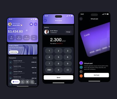 Mobile Finance App budgetting design finance finance app fintech fintech app fintech design interface ios mobile mobile app mobile application mobile finance app mobileapp product design send money ui uiux ux