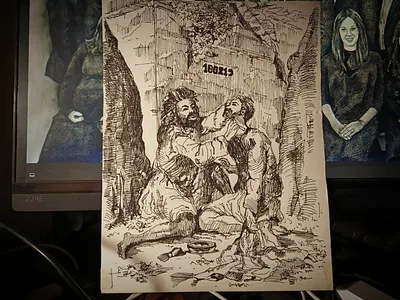 Line sketch based on a concept work animation creative design drawing graphic design hand drawn illustration portrait sketch