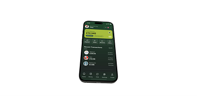 Mobile Banking Mock Up banking design figma graphic design mobile ui