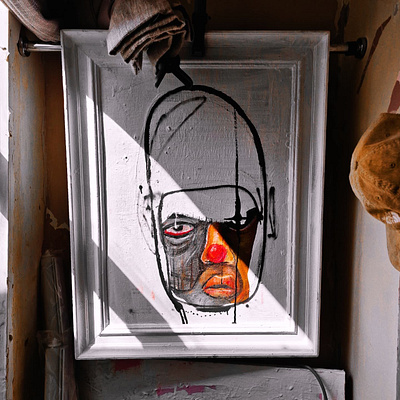 Residue folkart illustration outsiderart