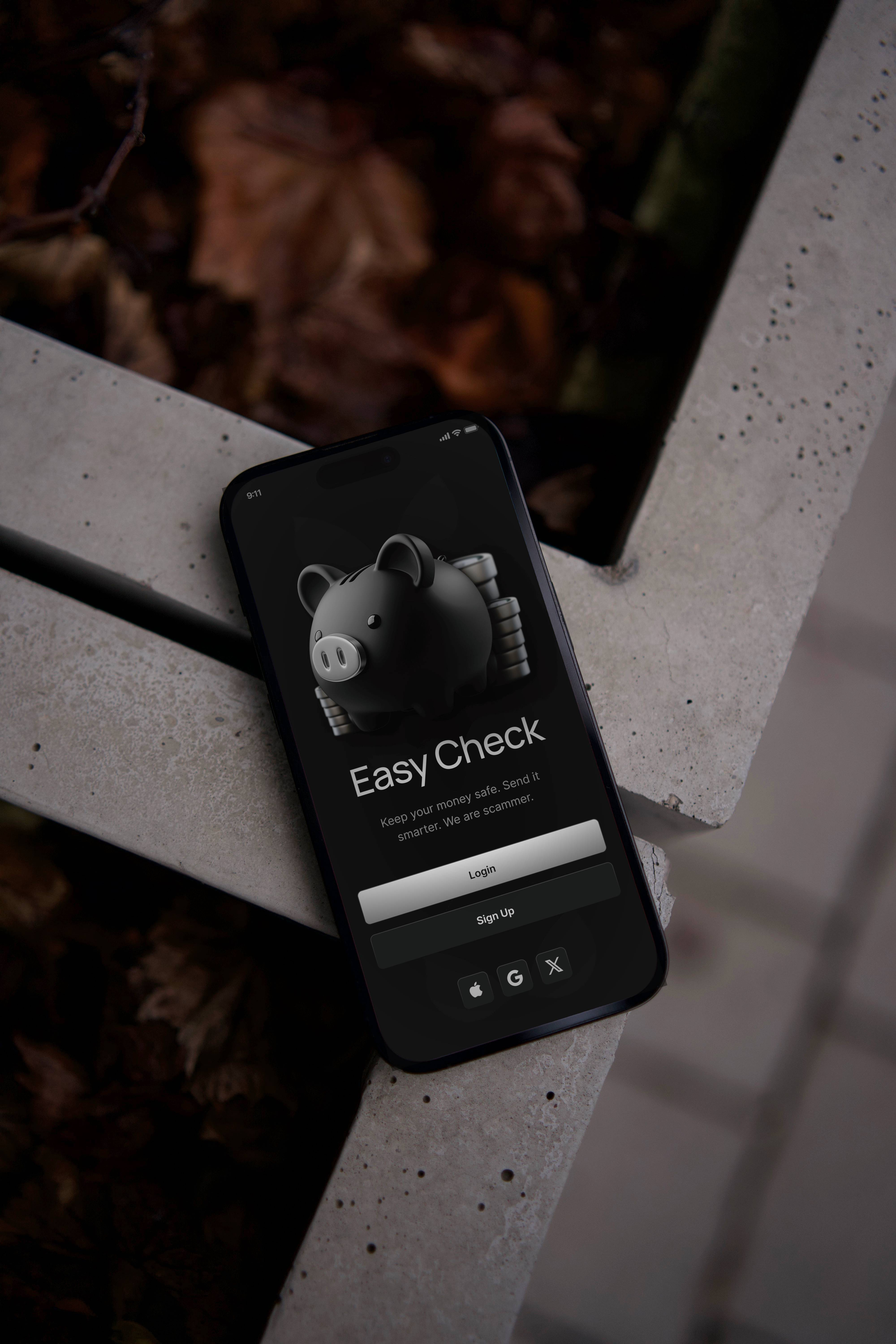 Finance Wallet — Easy Check banking best design card banking dark design experience design interface design log in minimal mobile mobile app modern ui money transfer onboarding top design ui ui ux design ux wallet wallet app