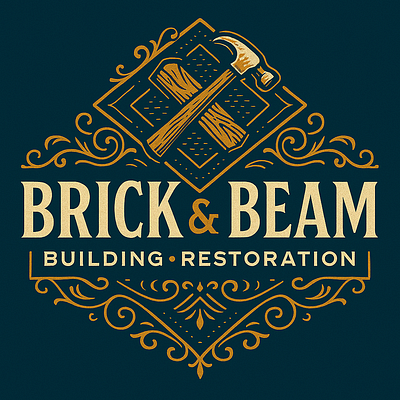 Brick Beam artlogo design graphic design illustration logo