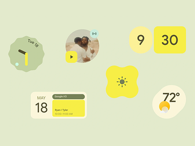 Pastel Harmony: UX Elements for a Calmer Screen clean clean design colorful creative design elements minimalist minimalist design modern pastel pastel colorselementswidgets ui design ux ux design ux elements ux wifgets widgets yellow