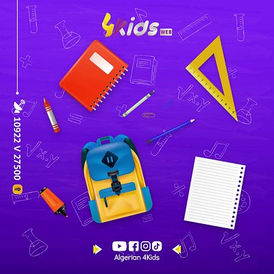 Publication Réseaux Sociaux Algerian 4kids