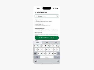 Delivery Details - Mobile Ui design ui ui design ux ux design
