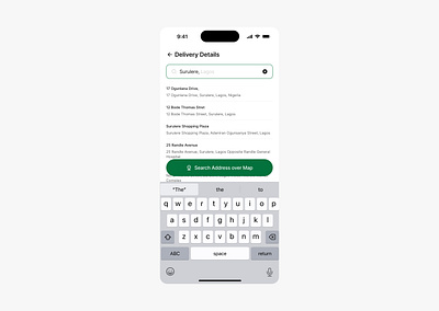 Delivery Details - Mobile Ui design ui ui design ux ux design