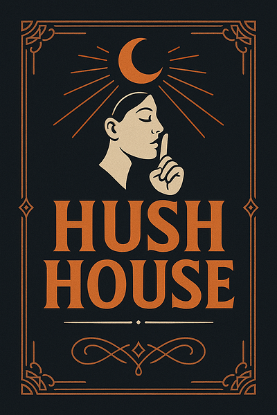 Hush House ai art branding generation hushhouse logo